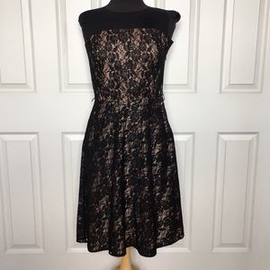 The LOFT black cocktail dress